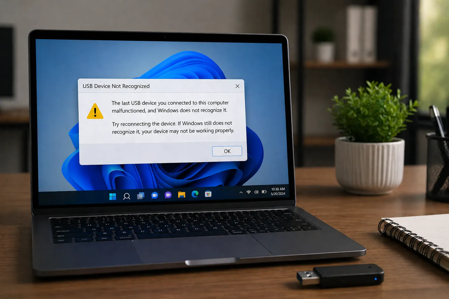 USB Drivers and External Device Recognition